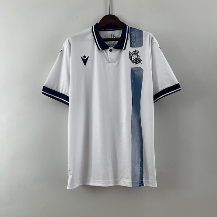 23/24 Real Sociedad third away White Jersey Kit short sleeve-4835293