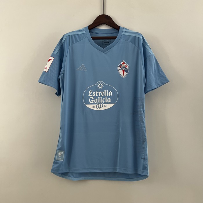 23/24 Celta Vigo Home Blue Jersey Kit short sleeve-5906349