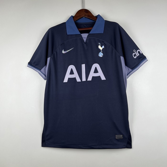 23/24 Tottenham away Navy Blue Jersey Kit short sleeve-8669768