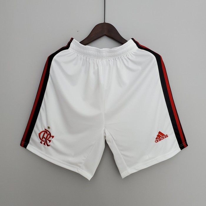 23/24 Flamengo Home White Shorts Black Shorts Jersey-210565