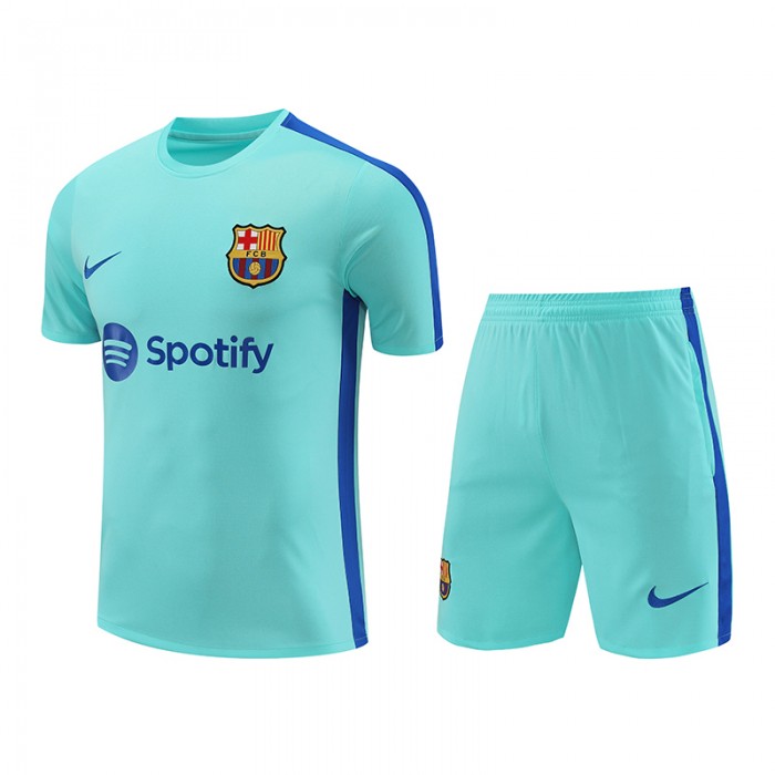 23/24 Barcelona Blue Jersey Kit short Sleeve (Shirt + Short)-8533421