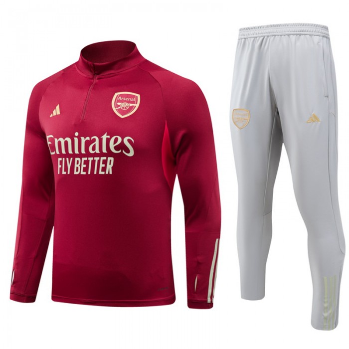 23/24 Arsenal Red Edition Classic Jacket Training Suit (Top+Pant)-7505084