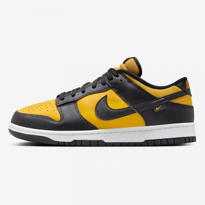 SB Dunk Low Running Shoes-Navy Blue/Yellow-7794780