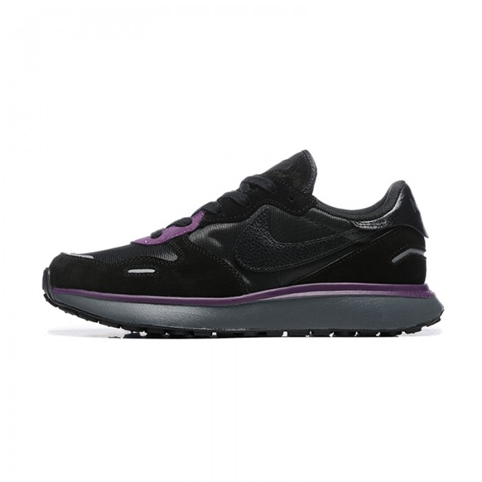 Phoenix Waffle Running Shoes-Black/Purple-8772565