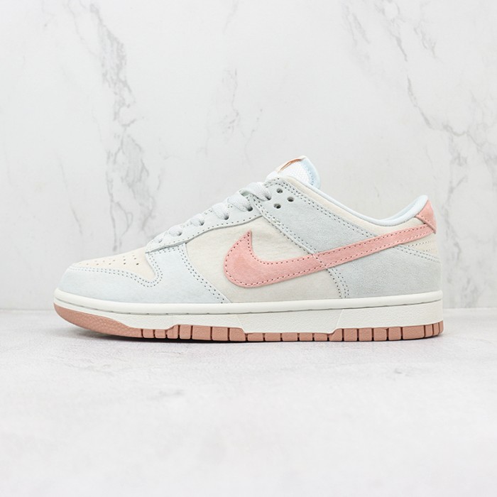 SB Dunk Low Running Shoes-Gray/Pink-4734025