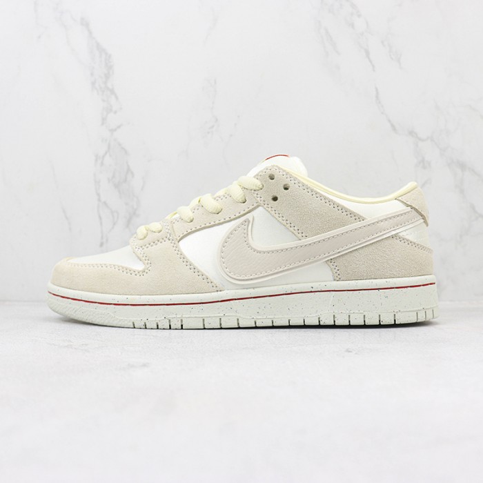 SB Dunk Low“Love Found ”Running Shoes-White/Gray-8778181