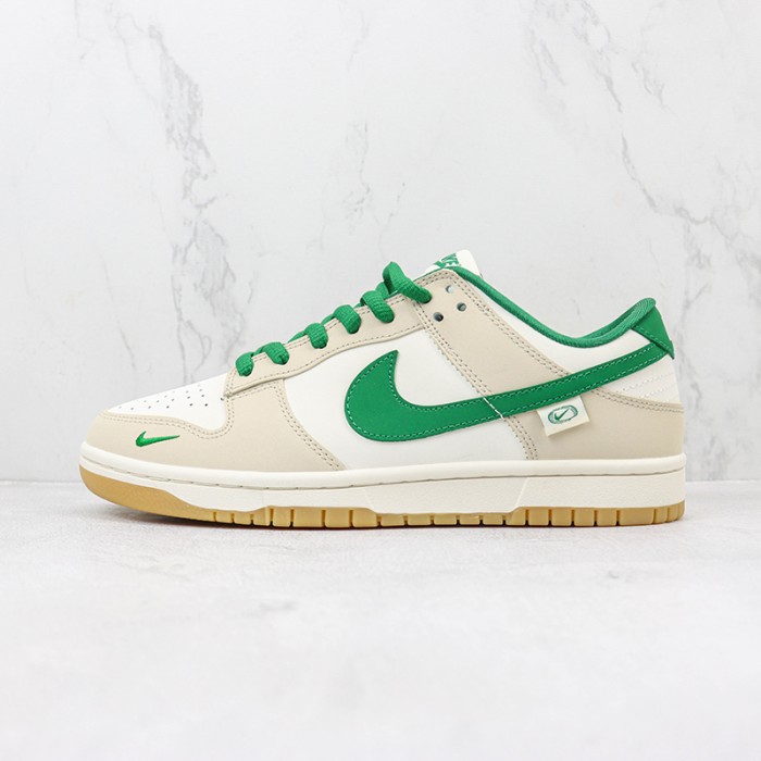 SB Dunk Low Running Shoes-Gray/Green-4335417