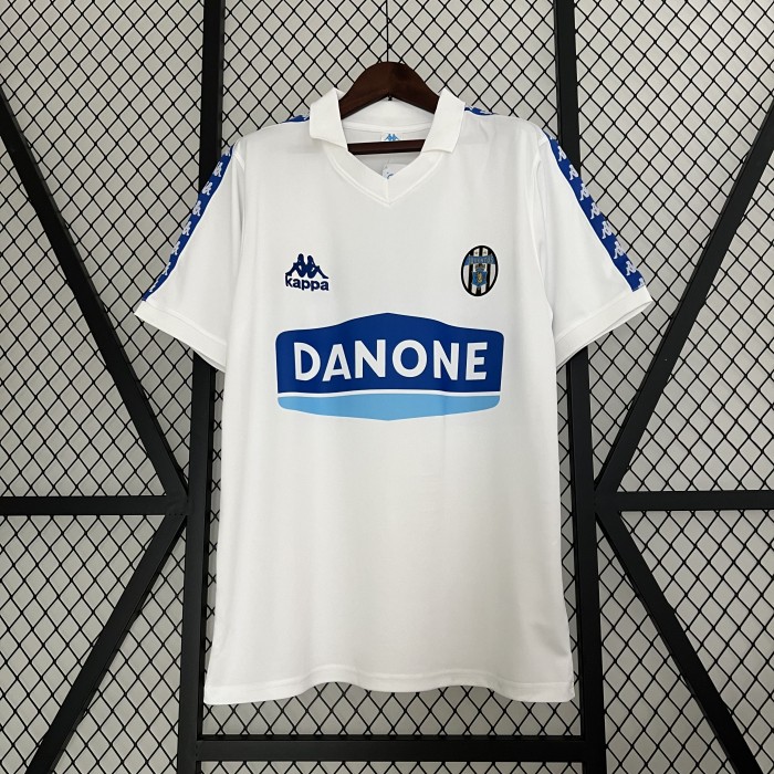 Retro 90/92 Juventus Home White Jersey Kit short sleeve-3982170