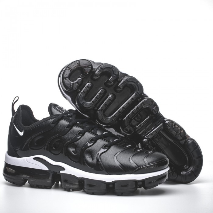 AIR MAX Vapormax TN Running Shoes-Black/White-9990616