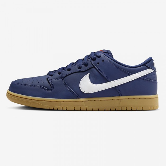 SB Dunk Low Running Shoes-Navy Blue/White-2245362