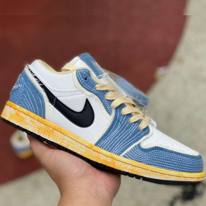 SB Dunk Low Running Shoes-Blue/White-6884263