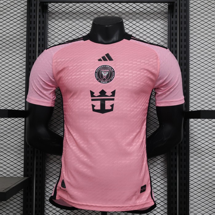 24/25 Miami Home Pink Jersey Kit short sleeve (Player Version)-1057731
