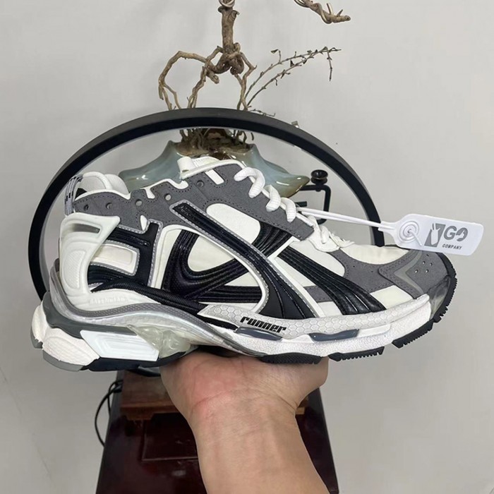 Balenciaga V7.5 Running Shoes-White/Gray-1621352