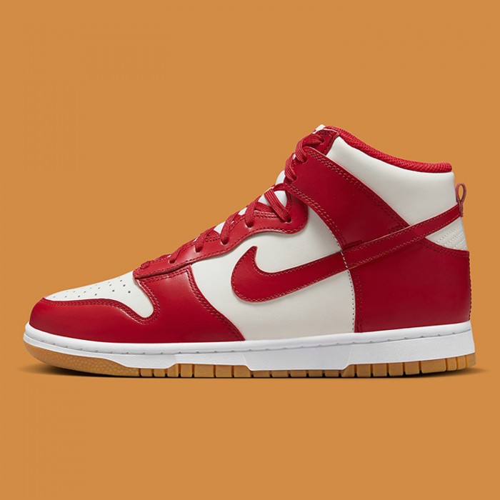 SB Dunk High Gym Red Running Shoes-Red/White-6479099