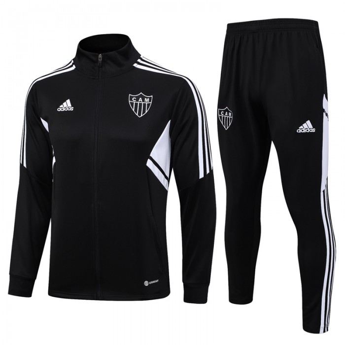 23/24 Atletico Mineiro Black Edition Classic Jacket Training Suit (Top+Pant)-6328574