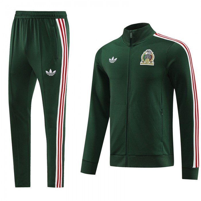 2024 Mexico Green Edition Classic Jacket Training Suit (Top+Pant)-7988591