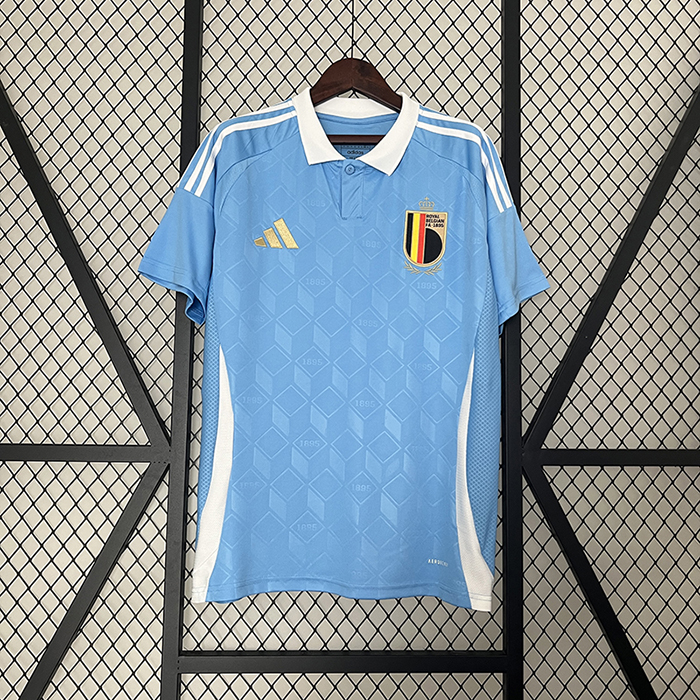 2024 Belgium Away Blue Jersey Kit short sleeve-8314557