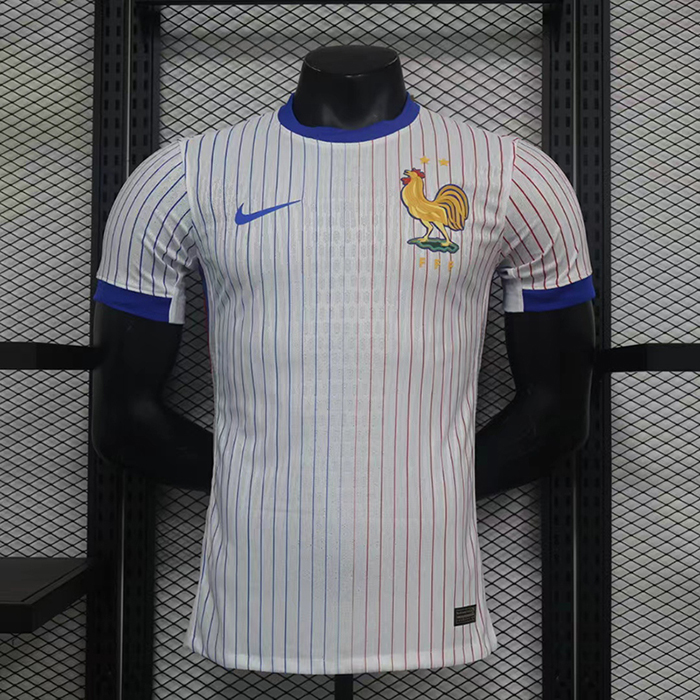 2024 France Away White Jersey Kit short sleeve (Player Version)-2739821