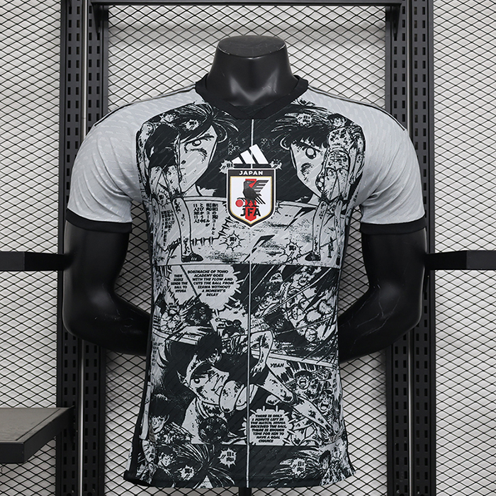 2024 Japan Special Edition Comic Black White Jersey Kit short sleeve (Player Version)-1613976