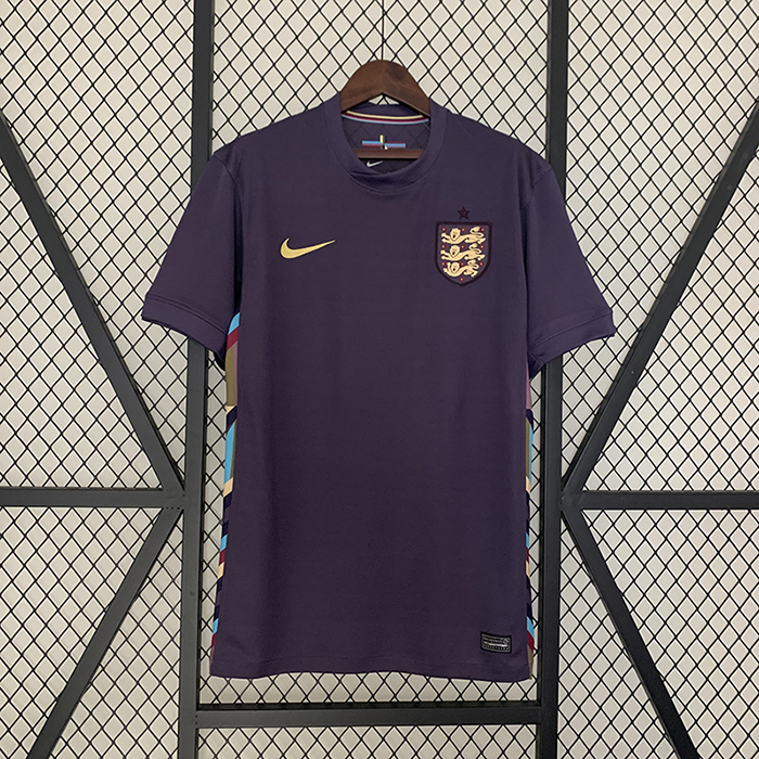 2024 England Away Purple Jersey Kit short sleeve-9687291