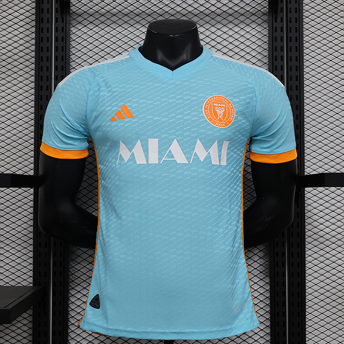 24/25 Miami Second Away Blue Jersey Kit short sleeve (Player Version)-4837248