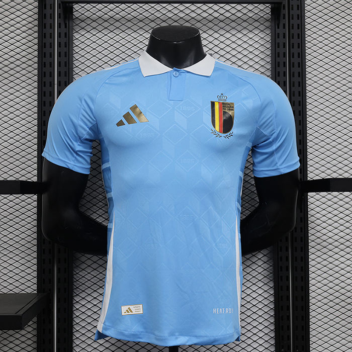 2024 Belgium Away Blue Jersey Kit short sleeve (Player Version)-6331551