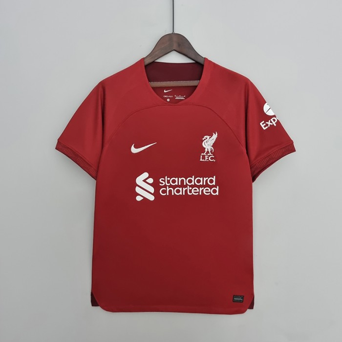 STOCK CLEARANCE 22/23 Liverpool Home Red Jersey Kit short sleeve-3324515