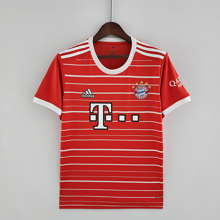STOCK CLEARANCE 22/23 Bayern Munich Home Red Jersey Kit short sleeve-6040200