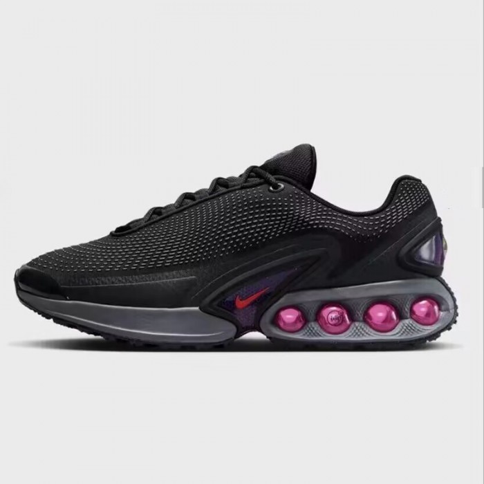 Air Max Dn Running Shoes-Black/Red-9341801