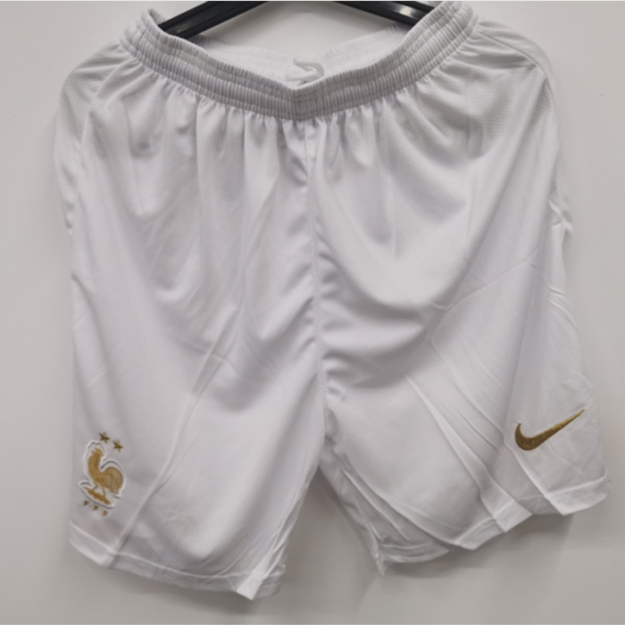 STOCK CLEARANCE 2022 France Home Shorts White Shorts Jersey-9600686