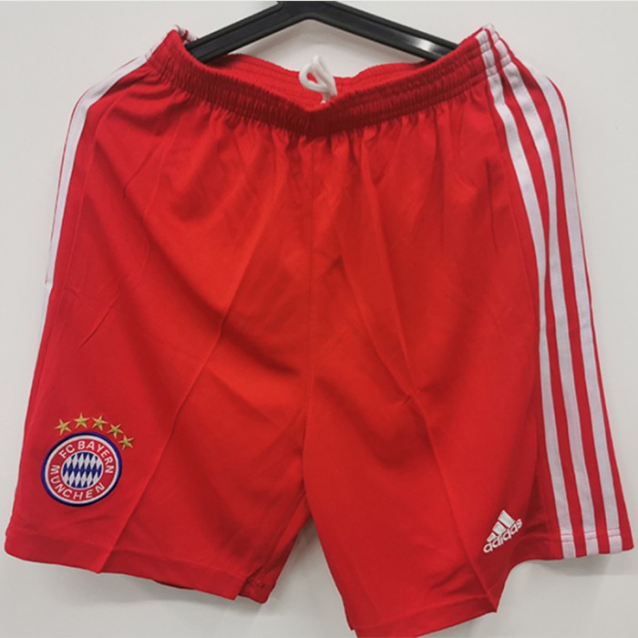 STOCK CLEARANCE 22/23 Bayern Munich Home Shorts Red Shorts Jersey-5612351