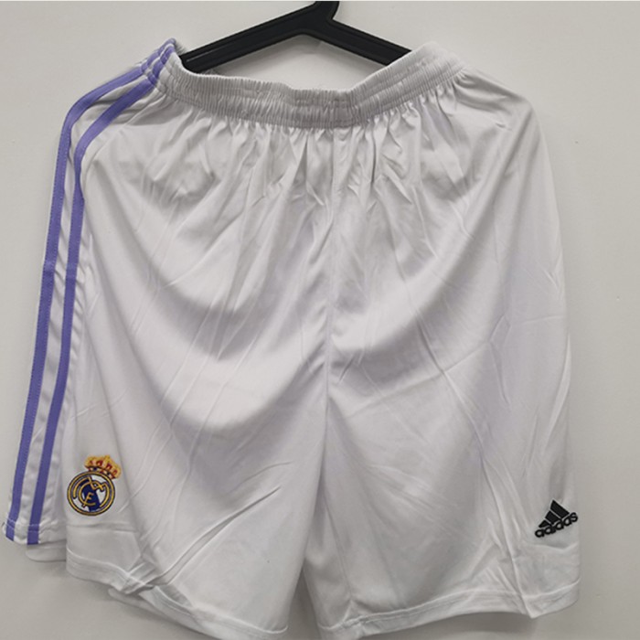 STOCK CLEARANCE 22/23 Real Madrid Home Shorts White Shorts Jersey-6283583