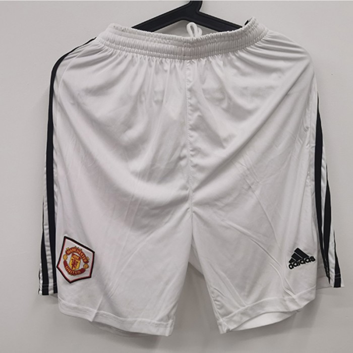 STOCK CLEARANCE 22/23 Manchester United M-U Home Shorts White Shorts Jersey-6340054