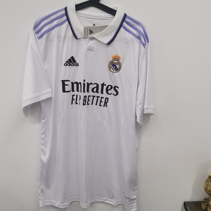 STOCK CLEARANCE 22/23 Real Madrid Home White Jersey Kit short sleeve-2991647